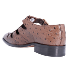 Men's Genuine Leather Crockett & Jones Myles Sandal with EMU finish in brown Formal Slip-on Sandal available in-store, 337 Monty Naicker Street, Durban CBD or online at Omar's Tailors & Outfitters online store.   A men's fashion curation for South African men - established in 1911.