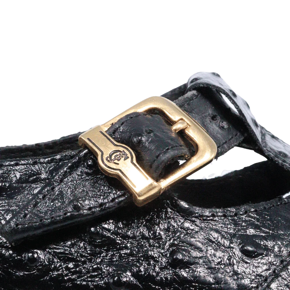 Men's genuine leather upper & sole Crockett & Jones dress or formal sandal with a leather finish available in-store, 337 Monty Naicker Street, Durban CBD or online at Omar's Tailors & Outfitters online store.   A men's fashion curation for South African men - established in 1911.