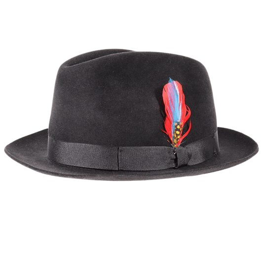 Men's Fur Felt Battersby Hat - Black