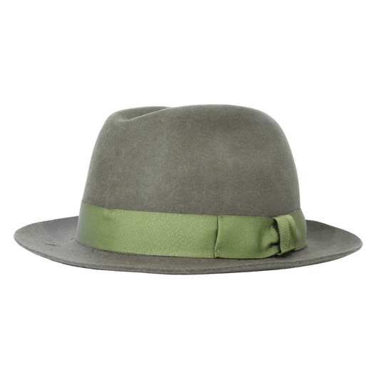 Men's Trilby Hat - Olive