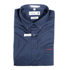 Men's Pringle 100% Cotton Shirt in Navy (2001) - available in-store, 337 Monty Naicker Street, Durban CBD or online at Omar's Tailors & Outfitters online store.   A men's fashion curation for South African men - established in 1911.