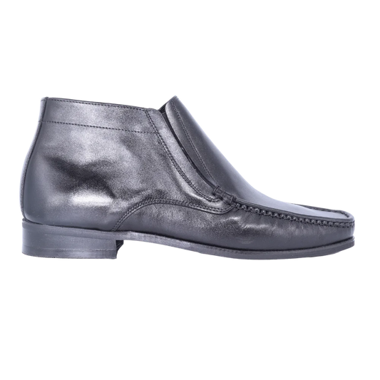 John Drake Zip-Up Boot - Black (Genuine Leather Upper)