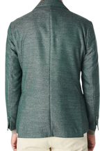 Men's Fusaro Austine Melange Wool Blend Jacket in Green (21089) - available in-store, 337 Monty Naicker Street, Durban CBD or online at Omar's Tailors & Outfitters online store.   A men's fashion curation for South African men - established in 1911.