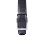 Men's Paris Genuine Leather Belt in Black (30993) available in-store, 337 Monty Naicker Street, Durban CBD or online at Omar's Tailors & Outfitters online store.   A men's fashion curation for South African men - established in 1911.
