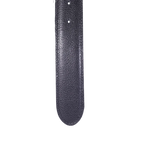 Men's Paris Genuine Leather Belt in Black (30993) available in-store, 337 Monty Naicker Street, Durban CBD or online at Omar's Tailors & Outfitters online store.   A men's fashion curation for South African men - established in 1911.