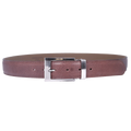 Men's Paris Genuine Leather Belt in Brown (30993) available in-store, 337 Monty Naicker Street, Durban CBD or online at Omar's Tailors & Outfitters online store.   A men's fashion curation for South African men - established in 1911.