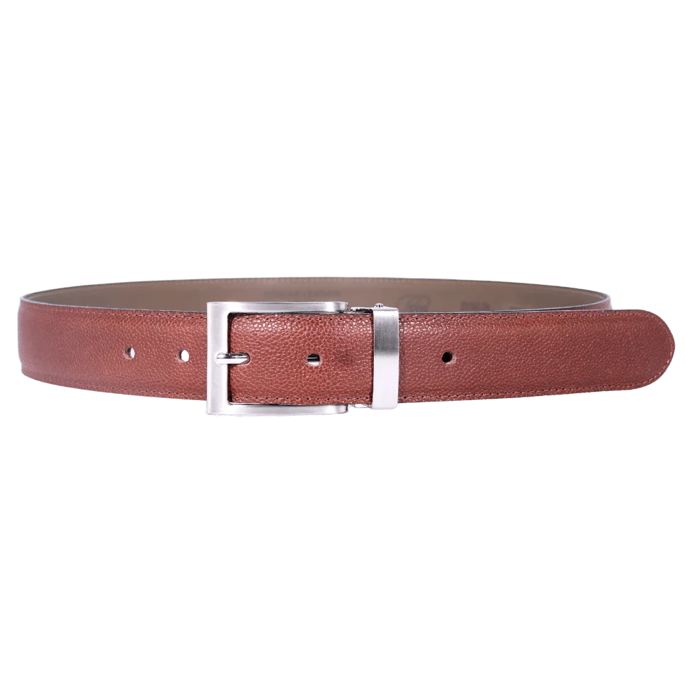 Men's Paris Genuine Leather Belt in Tan (3100) available in-store, 337 Monty Naicker Street, Durban CBD or online at Omar's Tailors & Outfitters online store.   A men's fashion curation for South African men - established in 1911.