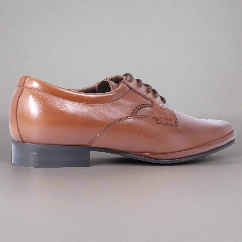Men's Genuine Leather John Drake Vamp Derby in brown Formal Lace-Up Shoe (31728) Formal Slip-on Shoe available in-store, 337 Monty Naicker Street, Durban CBD or online at Omar's Tailors & Outfitters online store.   A men's fashion curation for South African men - established in 1911.