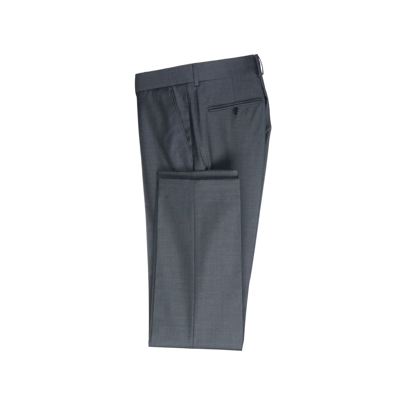 Men's Bagozza Sirio Trousers with Piped back pocket & Slit front pockets in charcoal (3219) - available in-store, 337 Monty Naicker Street, Durban CBD or online at Omar's Tailors & Outfitters online store.   A men's fashion curation for South African men - established in 1911.