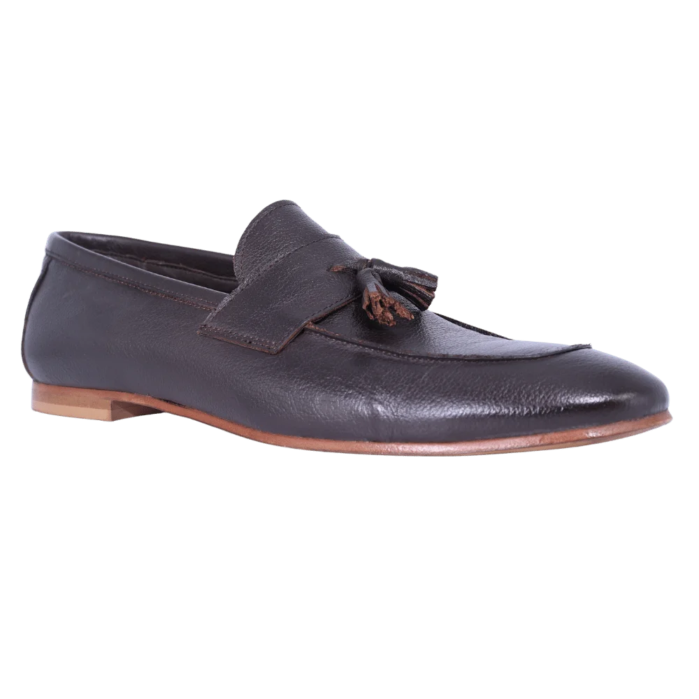 Men's Aliverti Casual Lofer in Brown - Moccasin with Tassels (3225) is available in-store, 337 Monty Naicker Street, Durban CBD or online at Omar's Tailors & Outfitters online store.   A men's fashion curation for South African men - established in 1911.