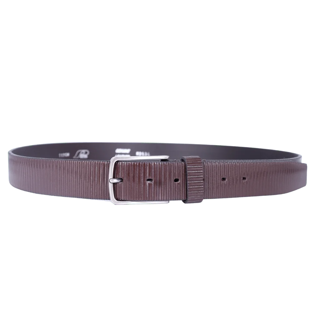 Paris Genuine Leather Belt in Brown (3534)