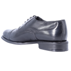 John Drake Toe Cap - Black Lace-Up (Genuine Leather Upper)