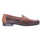 John Drake Weave Slip-On - Brown Weave (Genuine Leather Upper)