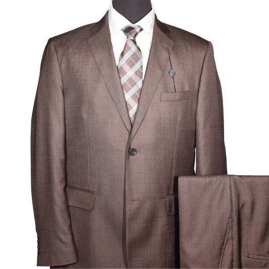 Carlo Galucci Suit - Chocolate