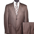 Carlo Galucci Suit - Chocolate