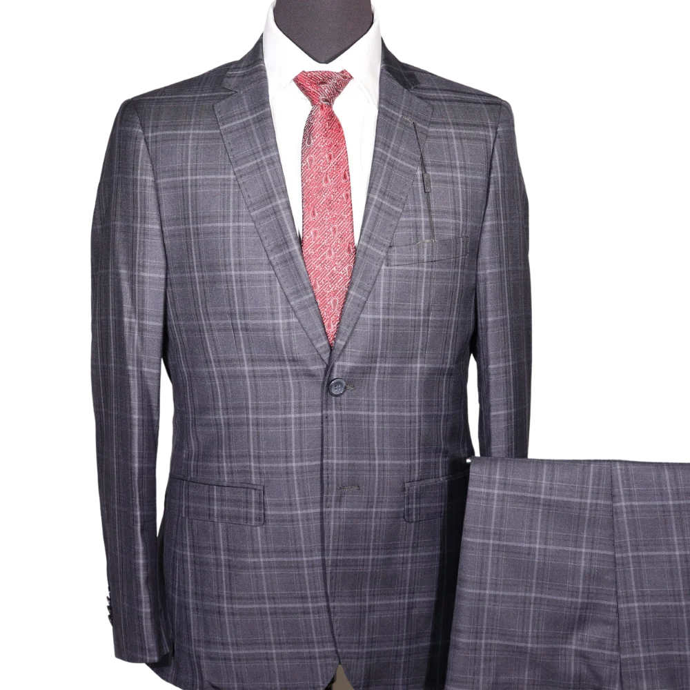 Pierre Cardin Jacques Suit - Anthracite