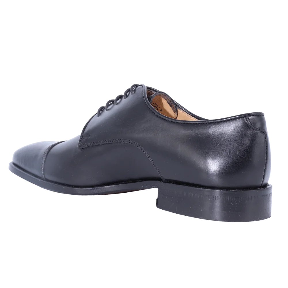 Men's Mercanti Fiorentini Genuine Leather Oxford in Black - Formal and Dress Shoe (5292) available in-store, 337 Monty Naicker Street, Durban CBD or online at Omar's Tailors & Outfitters online store.   A men's fashion curation for South African men - established in 1911.