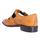 Crockett & Jones Buffcalf Sandal - Biscuit (Genuine Leather Upper and Sole)