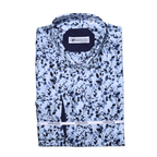Shop the Men's Ferradini Long Sleeve Floral Collared Shirt, designed for premium style and comfort. Perfect for all occasions, available in-store at 337 Monty Naicker Street, Durban Central, or online at www.omarstailors.com.