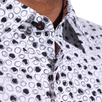 Men's 100% Cotton Thomas & Benno Long Sleeve Formal Shirt with Collar in White (2088) available in-store, 337 Monty Naicker Street, Durban CBD or online at Omar's Tailors & Outfitters online store.   A men's fashion curation for South African men - established in 1911.