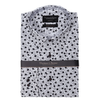 Men's 100% Cotton Thomas & Benno Long Sleeve Formal Shirt with Collar in White (2088) available in-store, 337 Monty Naicker Street, Durban CBD or online at Omar's Tailors & Outfitters online store.   A men's fashion curation for South African men - established in 1911.