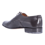 Crockett & Jones Toe Cap - Mocha Lace-Up (Genuine Leather Upper and Sole)