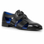 Aliverti Lace-Up Sandal - Black (Nero)
