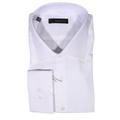 Men's Bagozza Long Sleeve Formal Shirt in White (1830) available in-store, 337 Monty Naicker Street, Durban CBD or online at Omar's Tailors & Outfitters online store.   A men's fashion curation for South African men - established in 1911.
