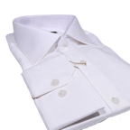 Men's Bagozza Long Sleeve Formal Shirt in White (1830) available in-store, 337 Monty Naicker Street, Durban CBD or online at Omar's Tailors & Outfitters online store.   A men's fashion curation for South African men - established in 1911.