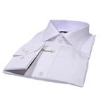 Men's Bagozza Long Sleeve Formal Shirt in White (1924) available in-store, 337 Monty Naicker Street, Durban CBD or online at Omar's Tailors & Outfitters online store.   A men's fashion curation for South African men - established in 1911.