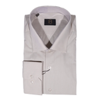 Men's Bagozza Long Sleeve Slim Fit Formal Shirt in Beige (2137) available in-store, 337 Monty Naicker Street, Durban CBD or online at Omar's Tailors & Outfitters online store.   A men's fashion curation for South African men - established in 1911.