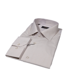Men's Bagozza Long Sleeve Slim Fit Formal Shirt in Beige (2137) available in-store, 337 Monty Naicker Street, Durban CBD or online at Omar's Tailors & Outfitters online store.   A men's fashion curation for South African men - established in 1911.