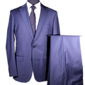 Men's Bagozza Suit in Blue (2237) - available in-store, 337 Monty Naicker Street, Durban CBD or online at Omar's Tailors & Outfitters online store.   A men's fashion curation for South African men - established in 1911.