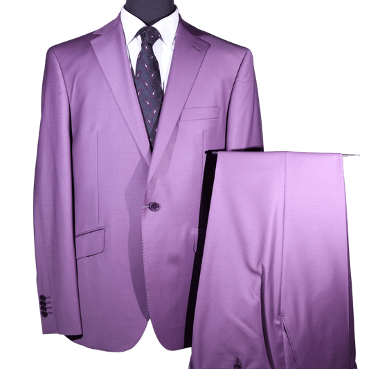 Men's Bagozza Suit in Purple (2595) - available in-store, 337 Monty Naicker Street, Durban CBD or online at Omar's Tailors & Outfitters online store.   A men's fashion curation for South African men - established in 1911.