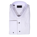 Men's Bagozza Long Sleeve Formal Shirt in White (3119) available in-store, 337 Monty Naicker Street, Durban CBD or online at Omar's Tailors & Outfitters online store.   A men's fashion curation for South African men - established in 1911.