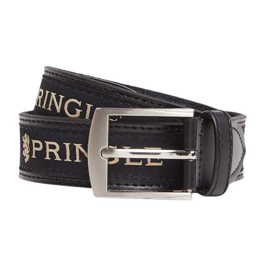 Pringle Belt - Black Casual (Genuine Leather)