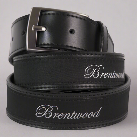 Brentwood Ribbon Belt - Black