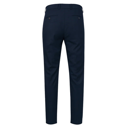 Men's Carlo Galucci Flat Front Trouser in Indigo (315) - available in-store, 337 Monty Naicker Street, Durban CBD or online at Omar's Tailors & Outfitters online store. 

A men's fashion curation for South African men - established in 1911.