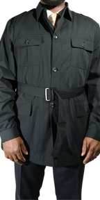 Men's Durburg Dallas Trenchcoat in Black is available in-store, 337 Monty Naicker Street, Durban CBD or online at Omar's Tailors & Outfitters online store.   A men's fashion curation for South African men - established in 1911.