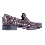 Men's Ferradini Formal Weave Slip-on in Brown (1657) -  Formal Loafer/Slip-on Shoe available in-store, 337 Monty Naicker Street, Durban CBD or online at Omar's Tailors & Outfitters online store.   A men's fashion curation for South African men - established in 1911.