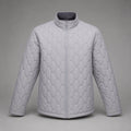 Men's Ferradini Puffer Fashion Jacket in Grey (001) - available in-store, 337 Monty Naicker Street, Durban CBD or online at Omar's Tailors & Outfitters online store.