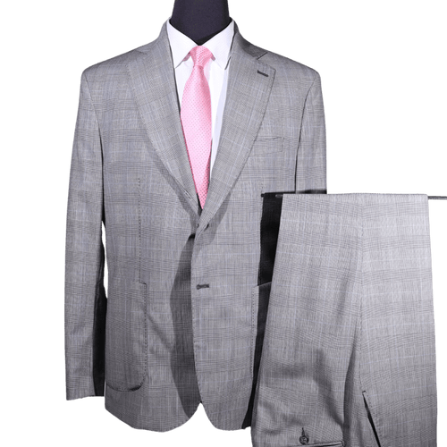 Men's Fusaro Suit In Grey (20057) - available in-store, 337 Monty Naicker Street, Durban CBD or online at Omar's Tailors & Outfitters online store.   A men's fashion curation for South African men - established in 1911.