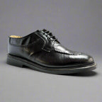 Medicus Welted - Black Lace-Up (Genuine Leather Upper and Sole)