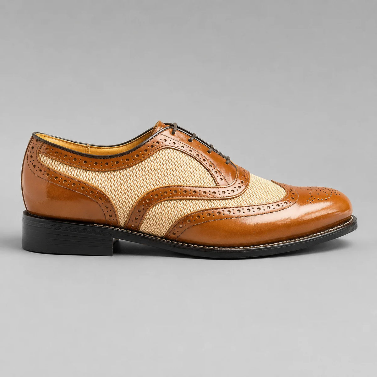 Men's Medicus Mesh Goodyear Welted in Wheat available in-store, 337 Monty Naicker Street, Durban CBD or online at Omar's Tailors & Outfitters online store. 