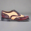 Medicus Mesh Lace-Up in Wine