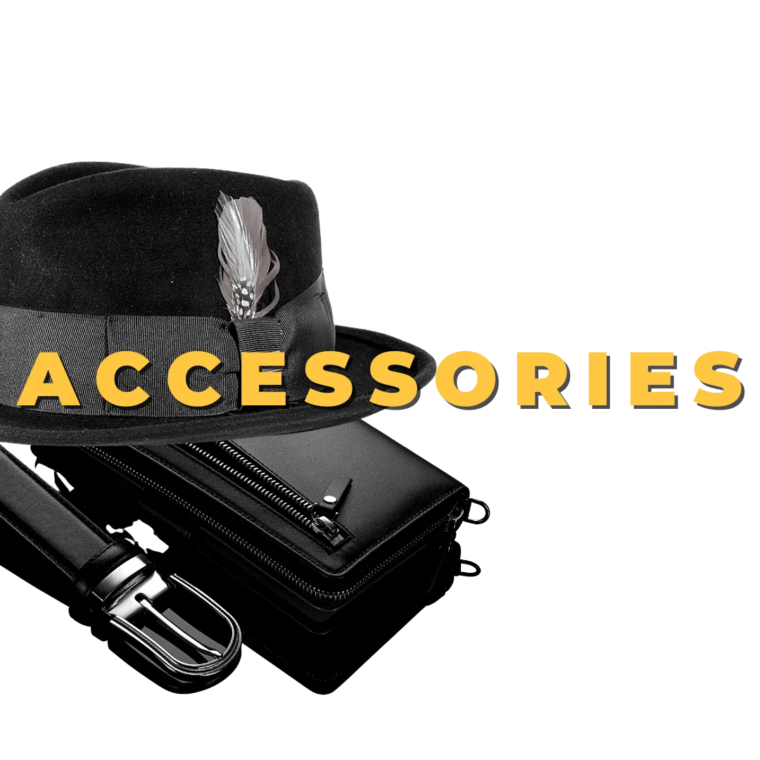 Our selection includes hats, belts, bags, and more, from top brands such as Dobbs, Stetson, Battersby, and more. Whether you're looking for a stylish fedora to complement your suit, a durable leather belt to hold up your pants, or a versatile bag to carry your essentials, we've got you covered. And with the convenience of online shopping, it's easier than ever to find the perfect accessories to suit your style.