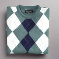 Men's Loch Lomond 100% Lambswool Diamond Crew Neck Jersey in Green (5862) available in-store, 337 Monty Naicker Street, Durban CBD or online at Omar's Tailors & Outfitters online store. 

A men's fashion curation for South African men - established in 1911.