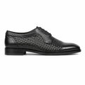 Men's Handmade in Italy Men's Mercanti Fiorentini Lace-up Weave in Black available in-store, 337 Monty Naicker Street, Durban CBD or online at Omar's Tailors & Outfitters online store. 