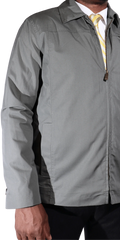 Men's Durburg Mistral Zip-up Jacket in Lovat is available in-store, 337 Monty Naicker Street, Durban CBD or online at Omar's Tailors & Outfitters online store.   A men's fashion curation for South African men - established in 1911.