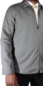Men's Durburg Mistral Zip-up Jacket in Lovat is available in-store, 337 Monty Naicker Street, Durban CBD or online at Omar's Tailors & Outfitters online store.   A men's fashion curation for South African men - established in 1911.